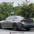 Grey Car Wrap